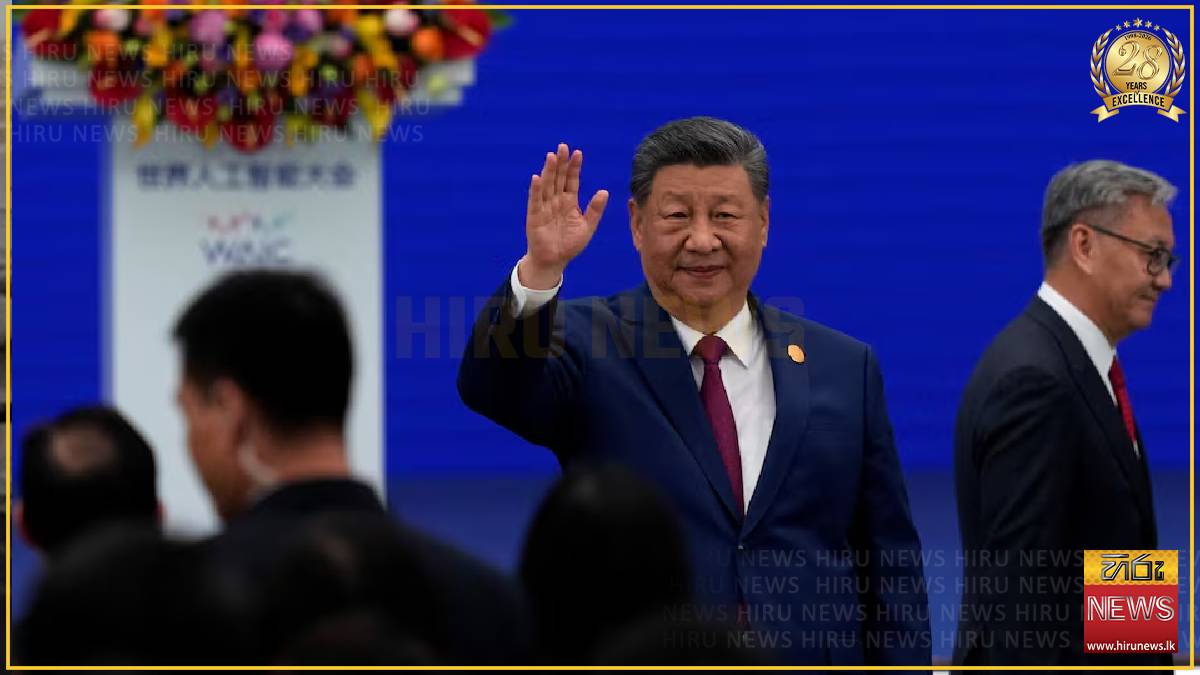 Xi pitches China as leader of new global AI order, challenging US dominance
