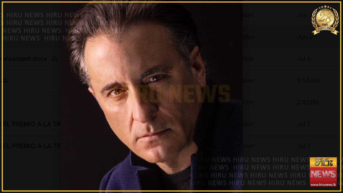 Andy Garcia to receive Imagen Awards lifetime honor