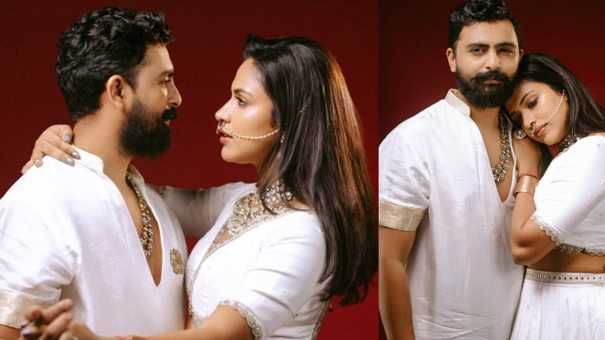 கணவர் ஜெகத் தேசாயுடன் அமலா பாலின் புதிய புகைப்படங்கள் வைரல்!