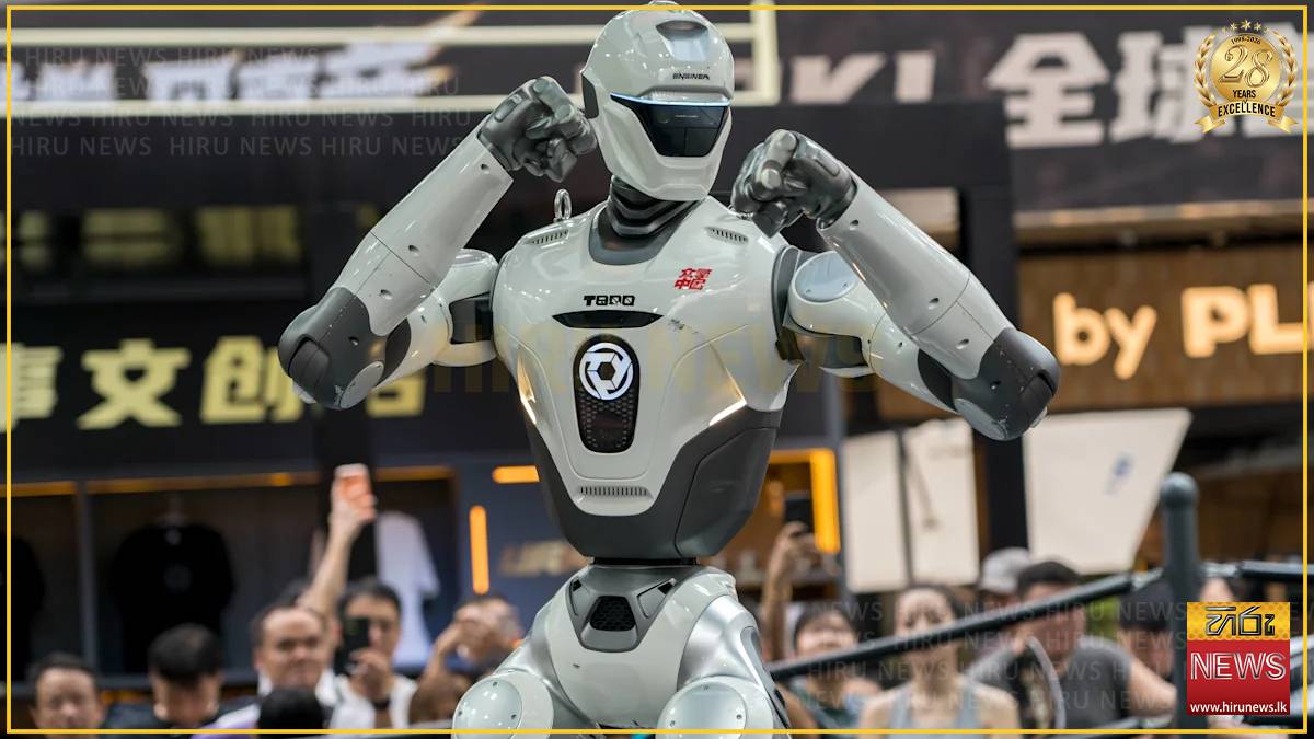 China hosts first robot MMA fight