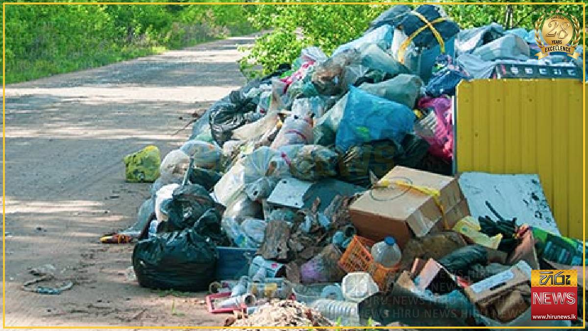 Kesbewa Urban Council installs CCTV to catch litterers