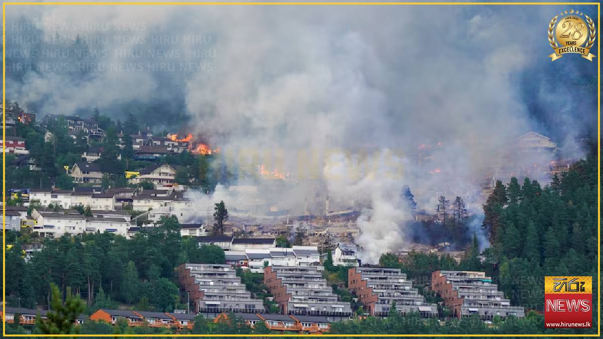 Over 100 homes lost in Norway blaze