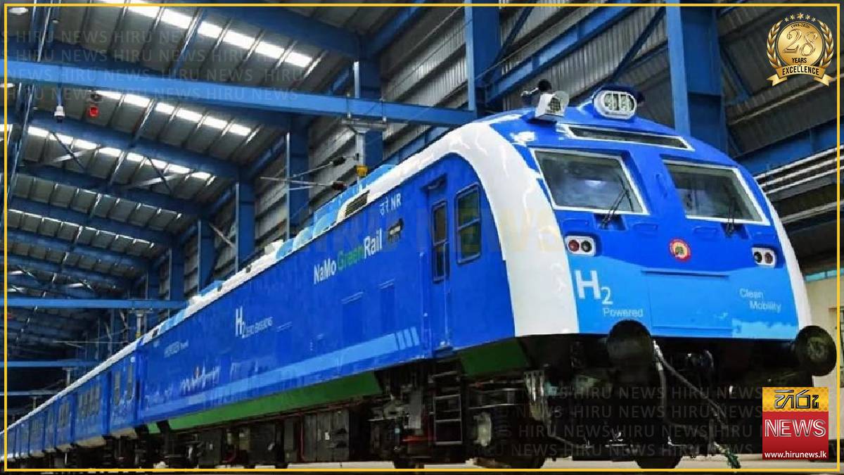 India launches 1st hydrogen-run train in push for clean energy