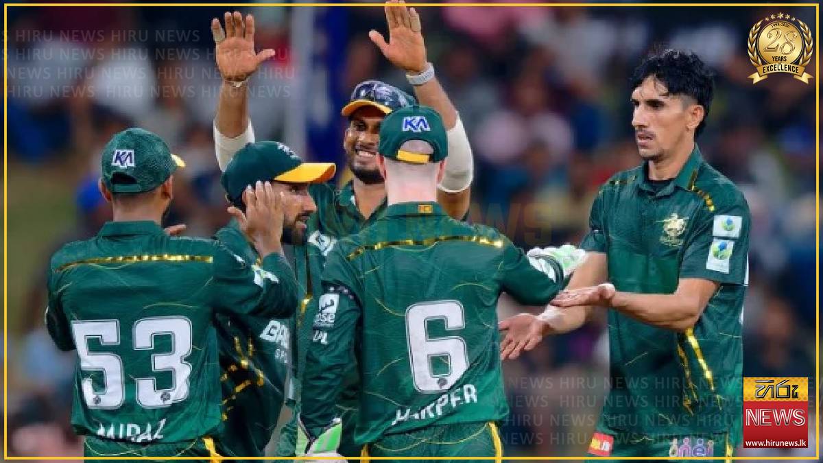 Galle Gallants make it two out of two with a five-wicket win over Colombo Kaps