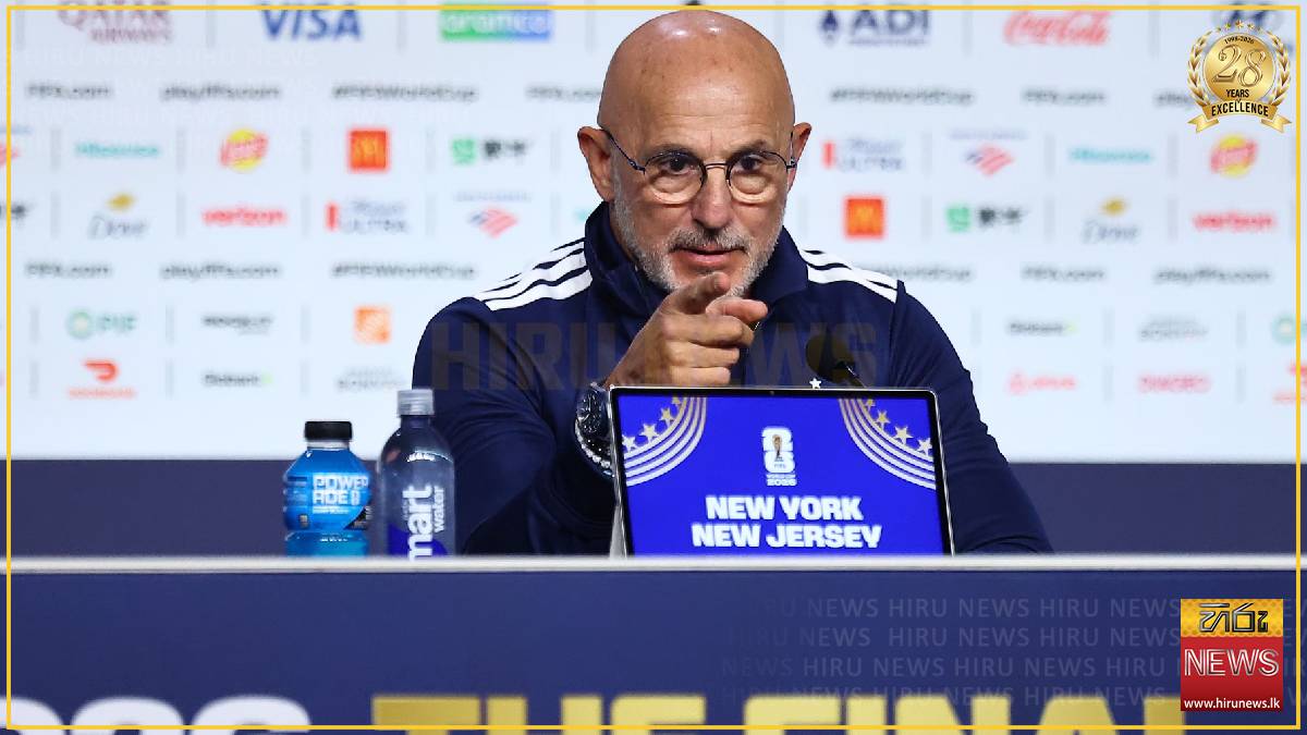 Luis de la Fuente reveals Spain will not man-mark Messi in World Cup final