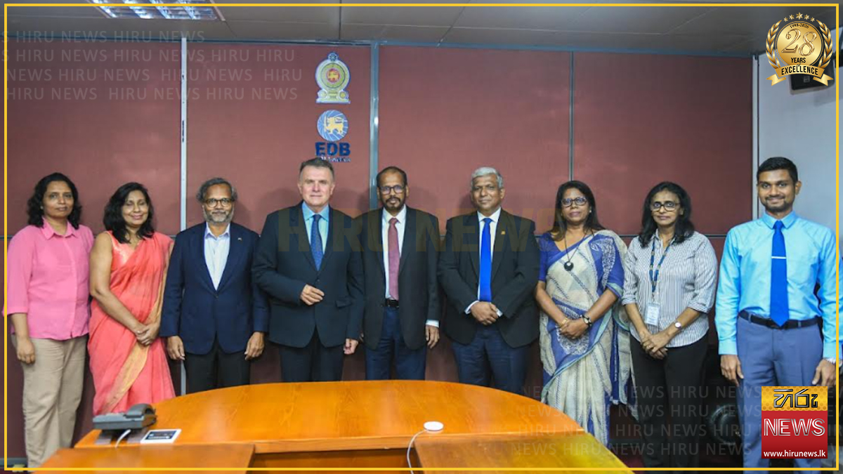 ශ්‍රී ලංකා එක්ස්පෝ 2027 සඳහා ස්වීඩන වෙළඳ දූත පිරිසක් රැගෙන ඒමට තානාපතිවරයාගෙන් සහතිකයක්