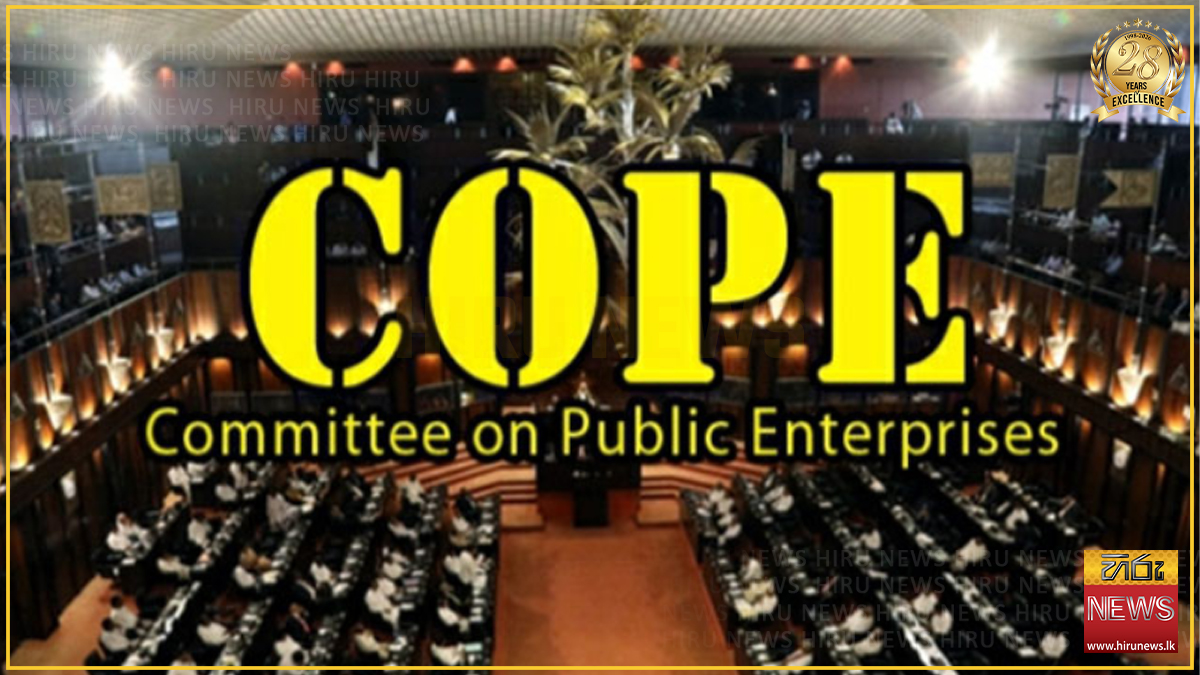 කෝප් සහ කෝපා වාර්තා නීතිපතිවරයාට සහ අල්ලස් කොමිසමට යොමු කිරීමට පාර්ලිමේන්තුවේ අනුමැතිය