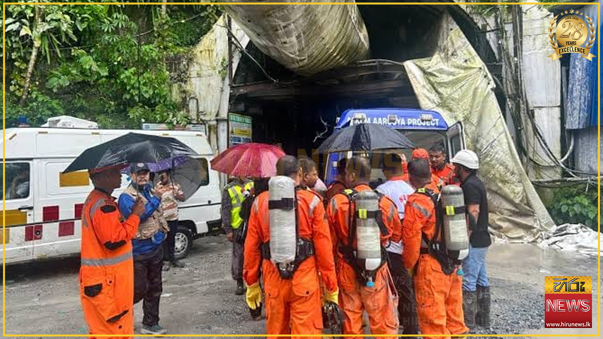 ඉන්දියාවේ විදුලිබල ව්‍යාපෘති උමගක පිපිරීමක්: 10ක් මියගොස් පිරිසක් සිරවෙලා