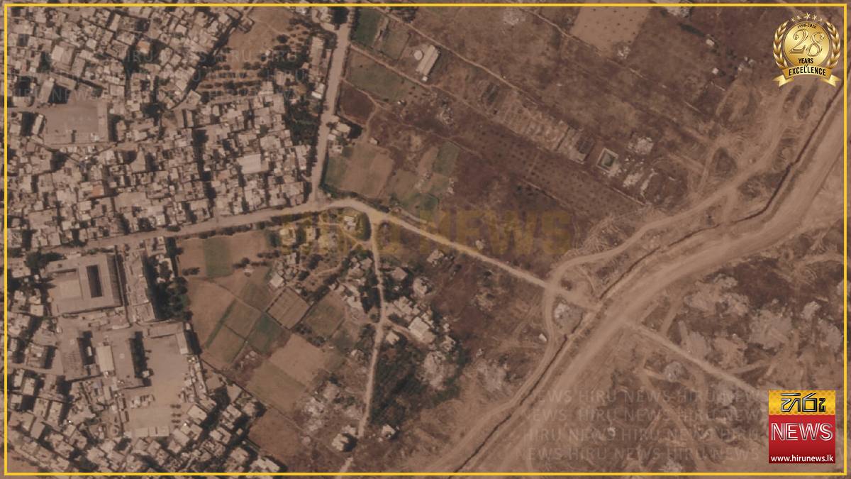 Israel is building a miles-long earthen barrier inside Gaza