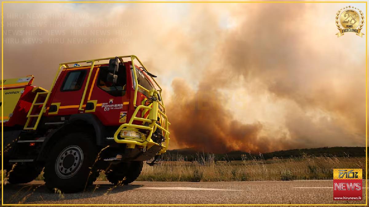 Fires in Spain and France, hail in Balkans; Europe's erratic weather persists