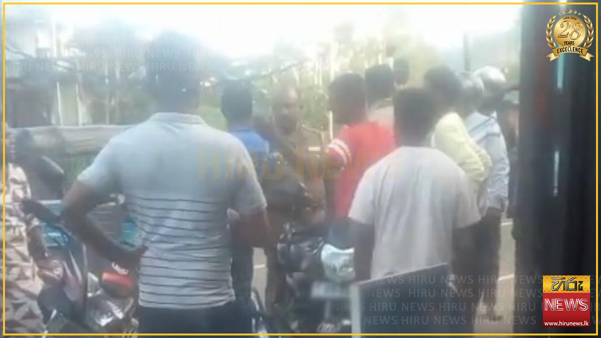කොටගලදී මන්ත්‍රීවරයෙකුට පහරදීමක්: දෙපිරිසම රෝහලේ
