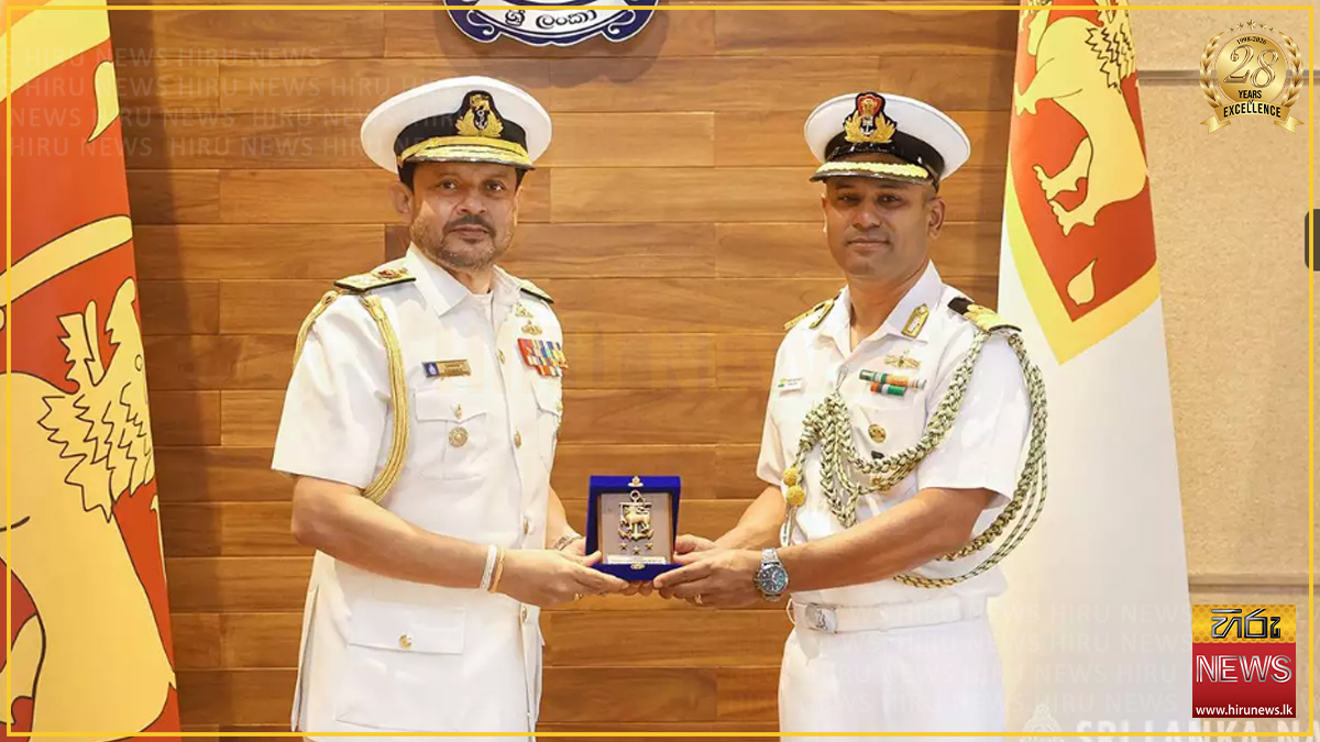 නාවික හමුදාපති ඉන්දීය මහ කොමසාරිස් කාර්යාලයේ ආරක්‍ෂක උපදේශක හමුවෙයි