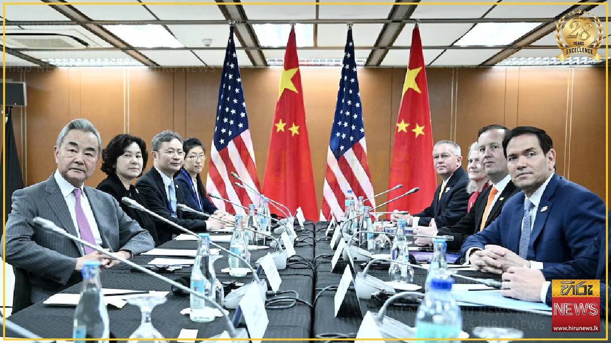 Rubio meets China's Wang at Asian regional gathering