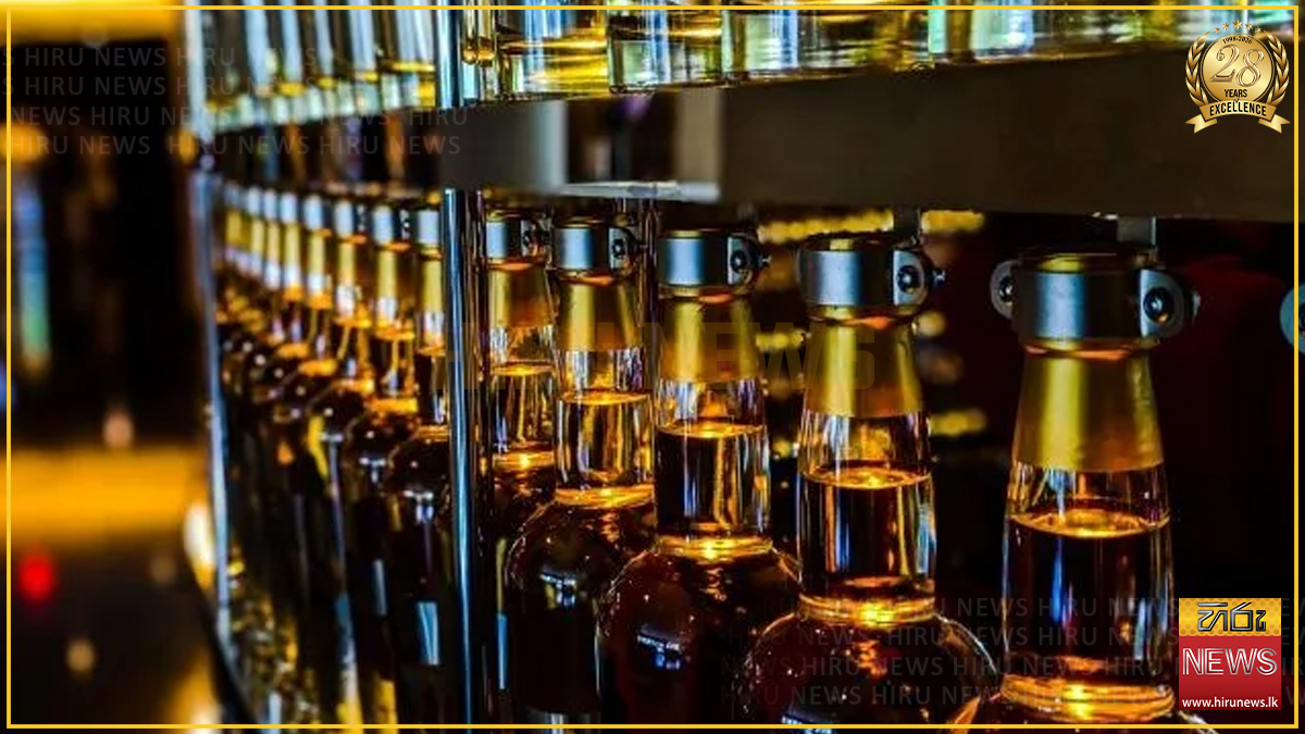 අති විශේෂ අරක්කු බෝතලයක මිල රුපියල් 20කින් ඉහළට