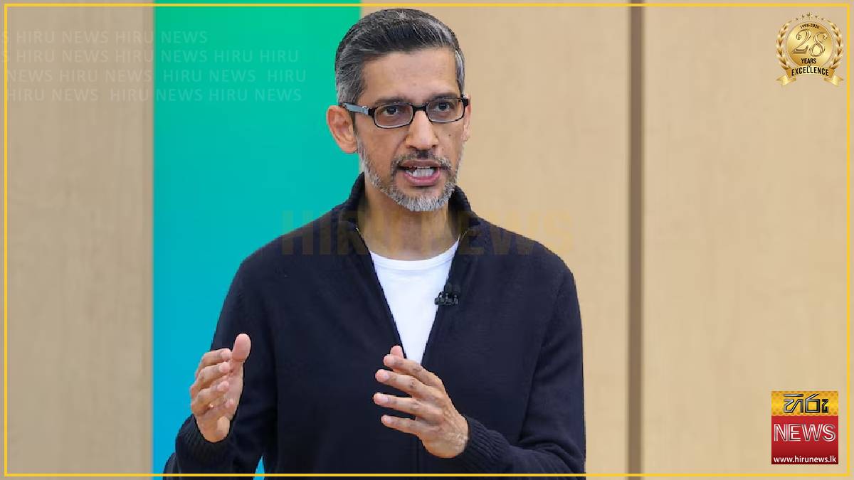 Google not losing AI race, says Pichai