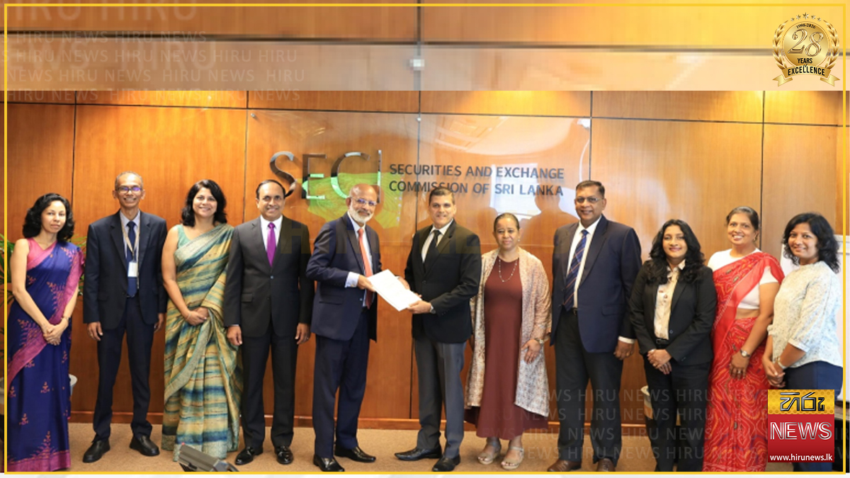 SEC, CSE and CA Sri Lanka sign MOU to advance XBRL-Based Digital Reporting