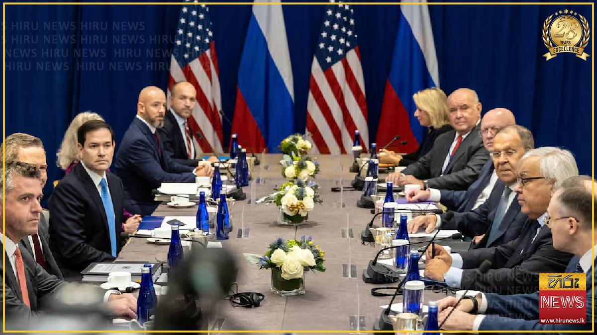 Rubio says US committed to helping end Ukraine war after meeting Lavrov