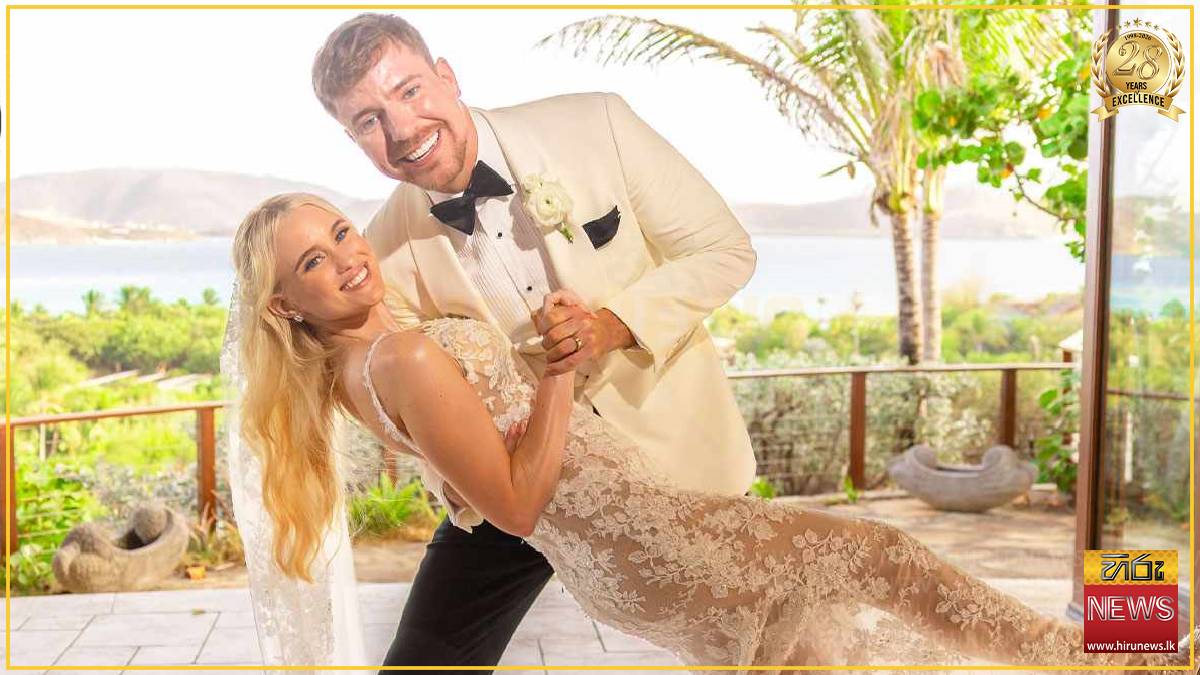 MrBeast says 'I do' to Thea Booysen