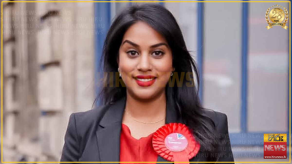 බ්‍රිතාන්‍යයේ නියෝජ්‍ය රාජ්‍ය ලේකම් ධුරයට ශ්‍රී ලාංකික සම්භවයක් සහිත උමා කුමරන් පත්වෙයි