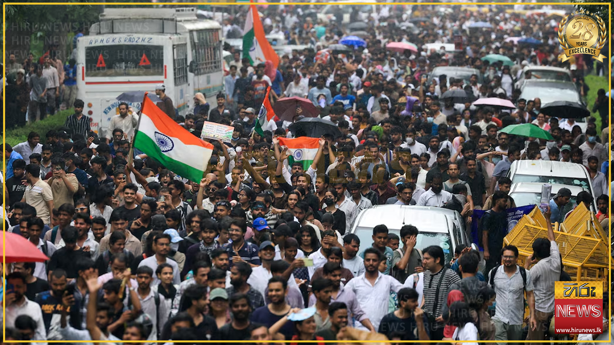 ඉන්දීයාවේ තරුණ විරෝධතා තවදුරටත්: අධ්‍යාපන ඇමති ගැන ඉන්දීය රජයේ තීරණය අද
