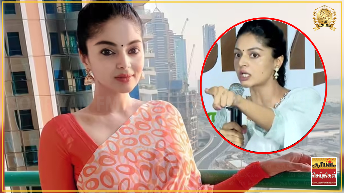 நீட் போராட்ட மேடையில் சர்ச்சை! எதிர்ப்பால் வெளியேறிய நடிகை சனம் ஷெட்டி