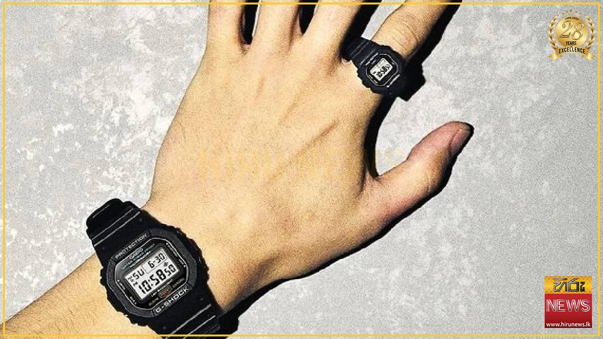 Mini G-Shock finger watch flies off the shelves