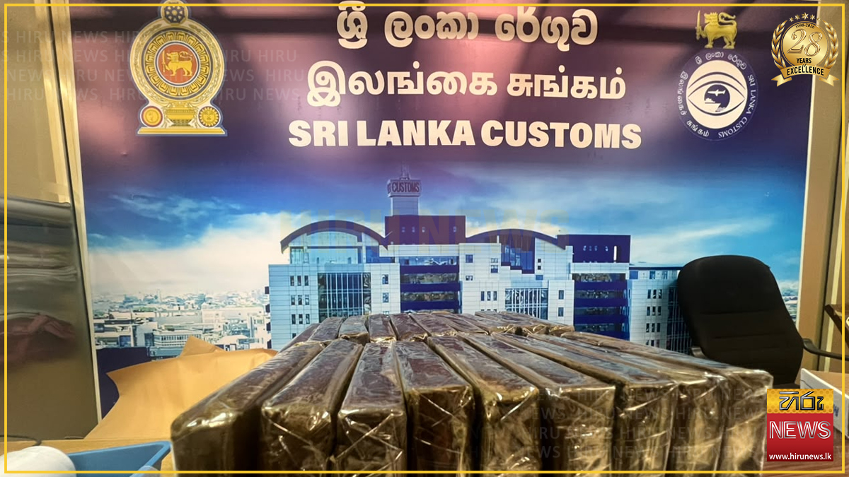 කෝටි 20ක මත්ද්‍රව්‍ය තොගයත් එක්ක අත්අඩංගුවට ගත් කැනේඩියානු චිත්‍රශිල්පියා පොලිස් මත්ද්‍රව්‍ය නාශක කාර්යාංශය භාරයට