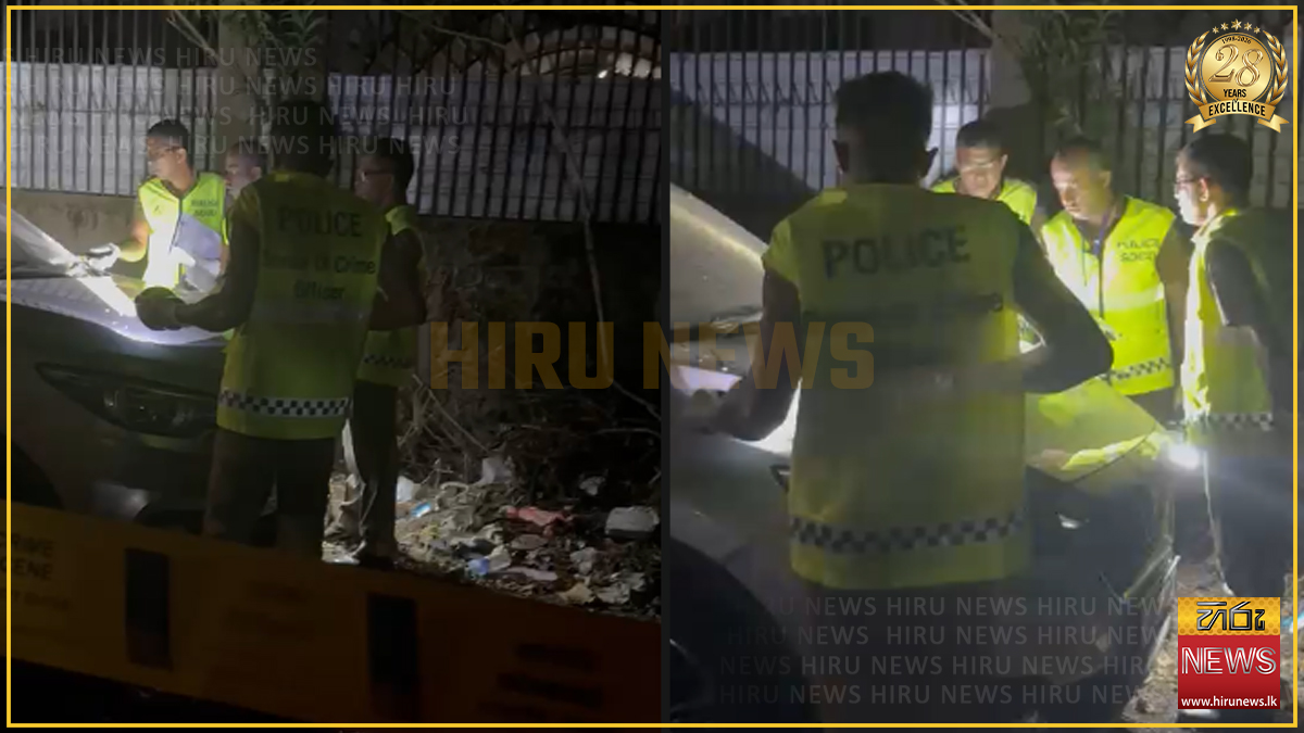 බොරලැස්ගමුව ඝාතනයේ සැකකරුවන් හඬපටත් සමග මාට්ටු: වෙඩික්කරු හමුදාවෙන් පලාගිය අයෙක්