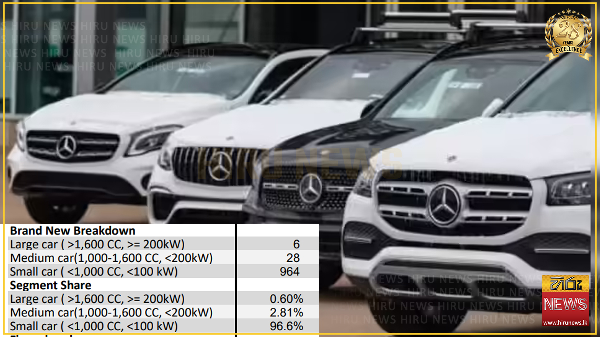 Luxury vehicle registrations rise despite overall market slowdown