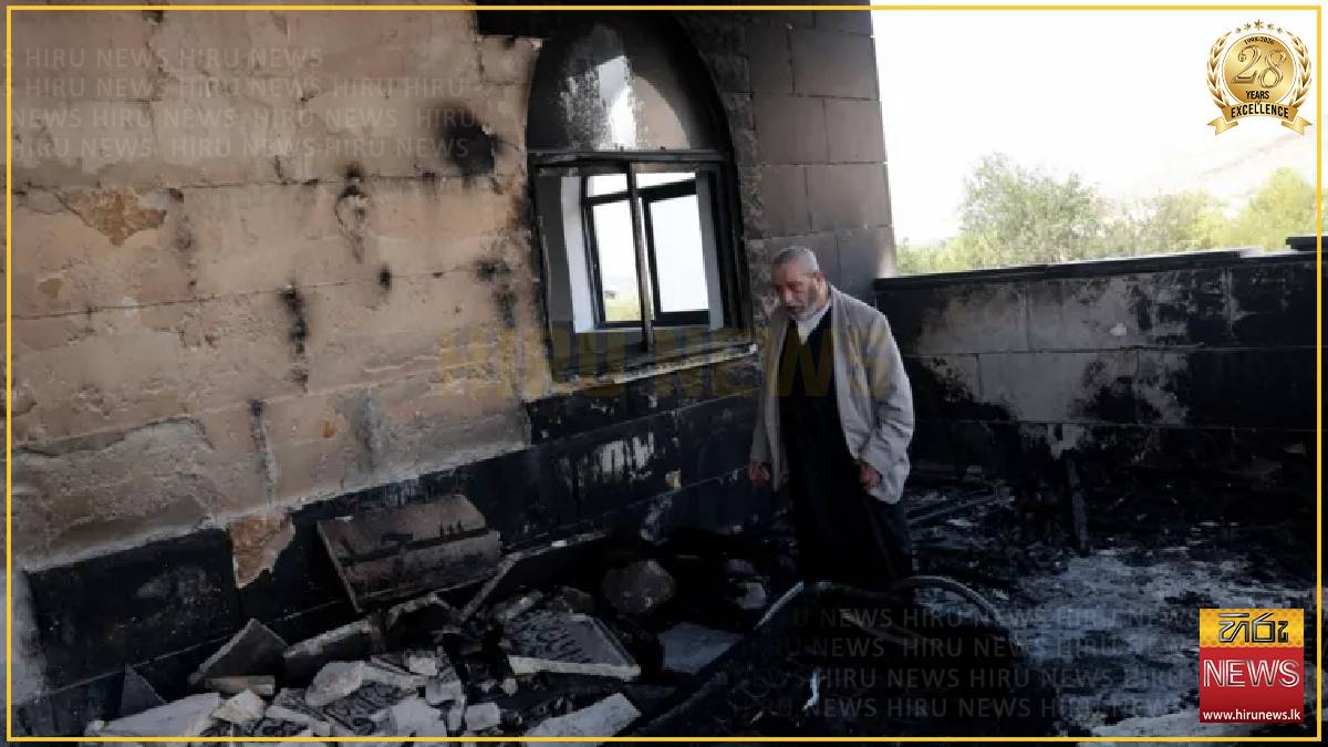 Israeli settlers set fire to mosques, cars and farmland in West Bank, Palestinians say