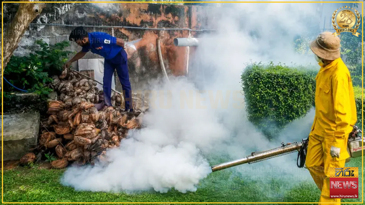 ඩෙංගු මර්දනයට අමෙරිකානු තානාපති කාර්යාලයෙන් ශ්‍රී ලංකාවට විශේෂ සහායක්