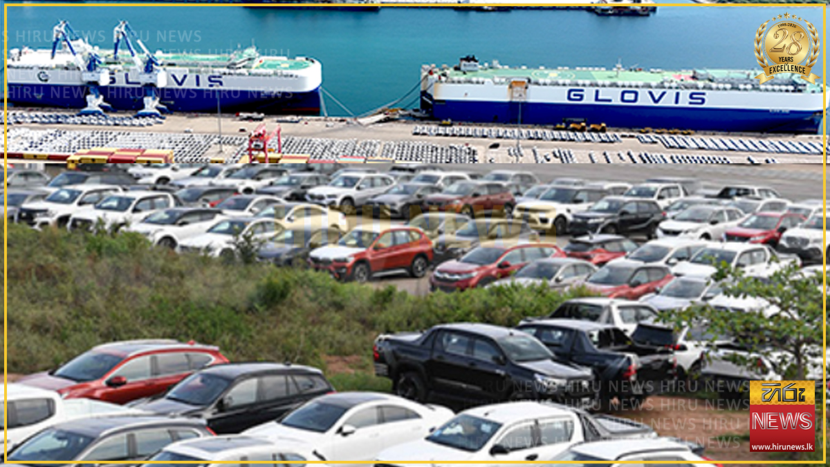 178 vehicles remain uncleared at Hambantota Port for 10 years