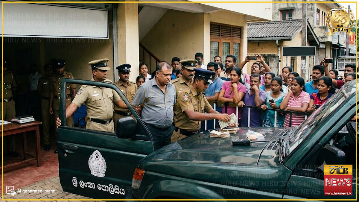 මත්ද්‍රව්‍ය සමග කොටු වූ ප්‍රසිද්ධ උපකාරක පංති හිමිකරුට වැඩ වරදී