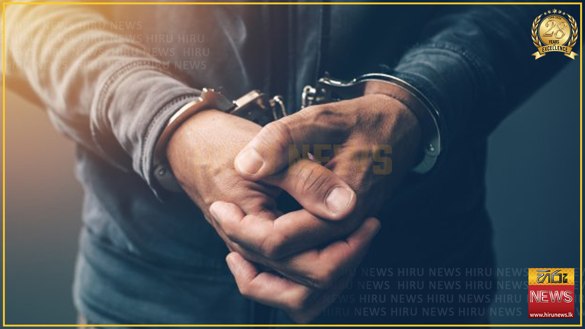 කෝටි එක හමාරක පමණ මත්ද්‍රව්‍ය සමග සැකකරුවෙක් අත්අඩංගුවට