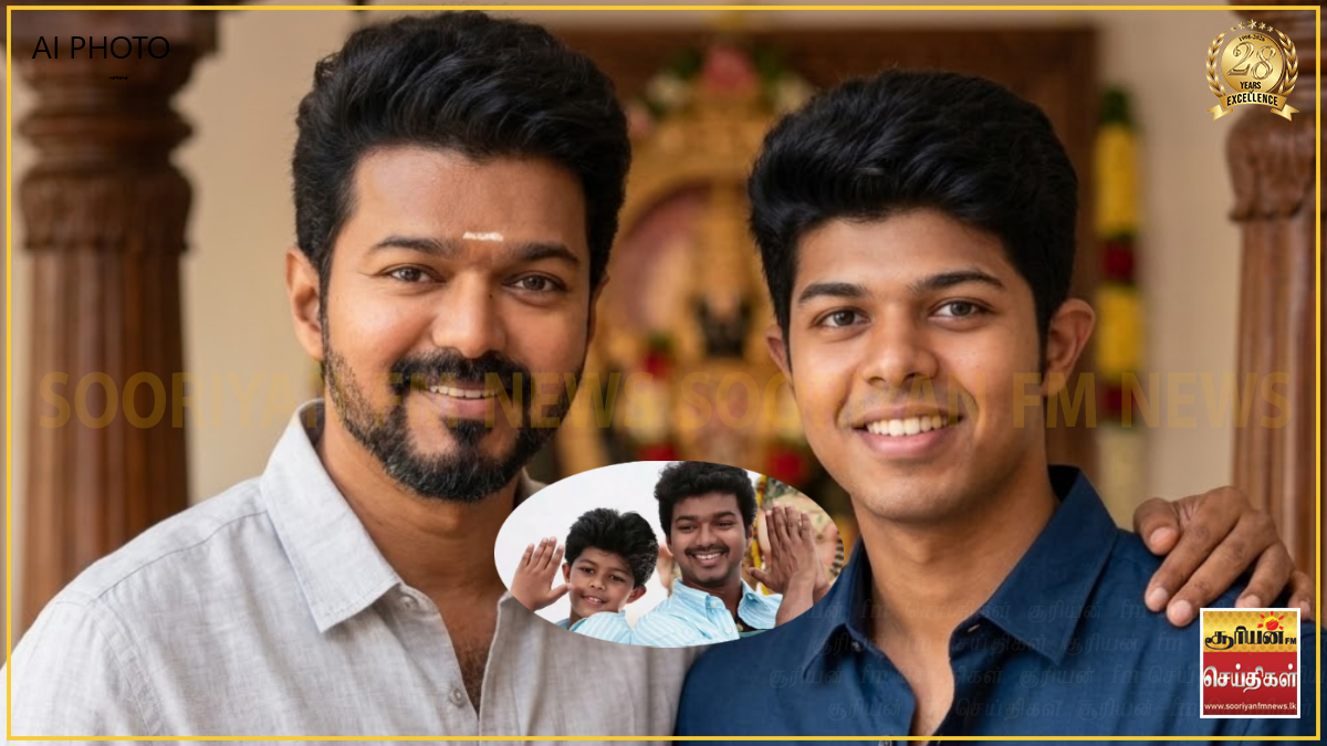  படப்பிடிப்பு  தளத்தில் விஜய் மற்றும் ஜேசன் சஞ்சய்: இணையத்தில் வைரலாகும் புகைப்படங்கள்!