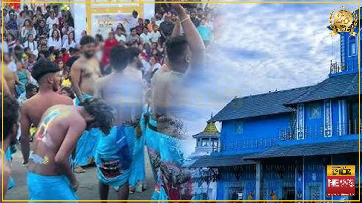දෙවිනුවර පෙරහරේ කාවඩි නර්තන සාමාජිකයෙක් මත්ද්‍රව්‍ය එක්ක දැලේ