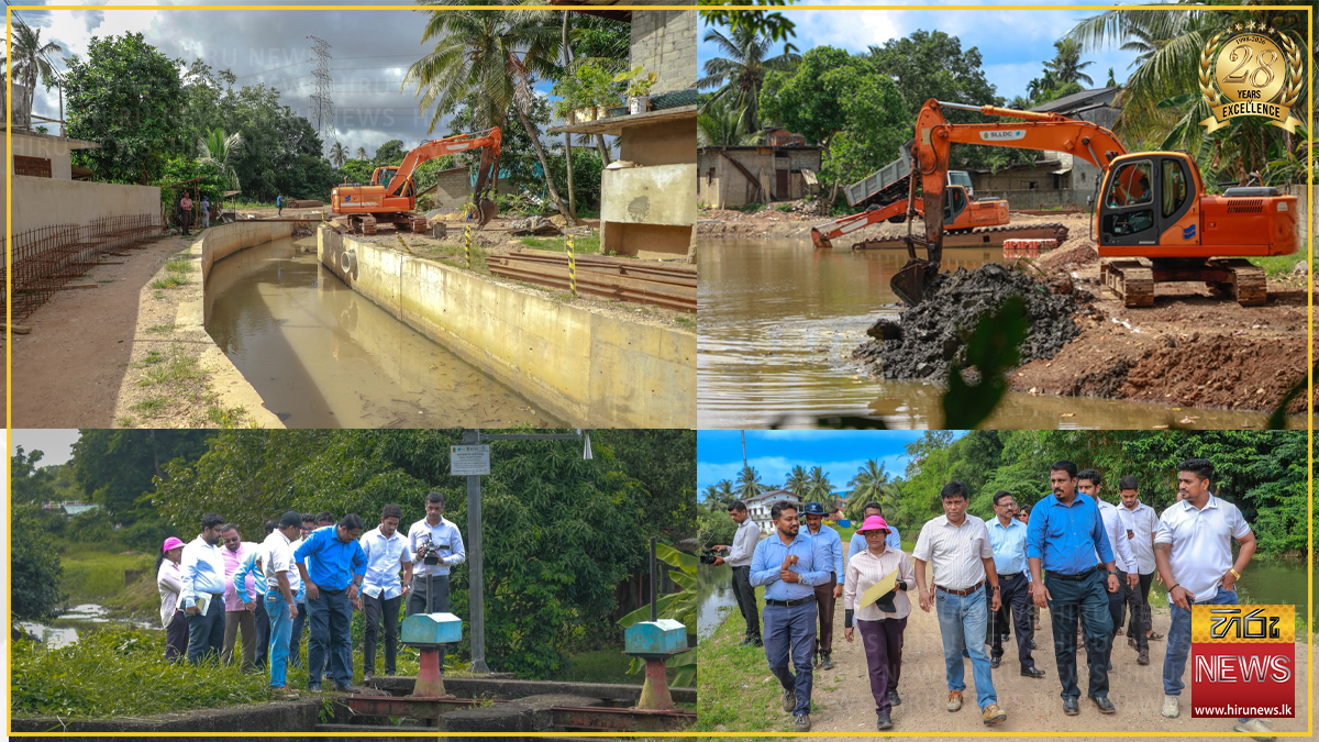 කොලොන්නාවේ ගංවතුර පාලනයට ඒකාබද්ධ ආයතනික සැලැස්මක්!