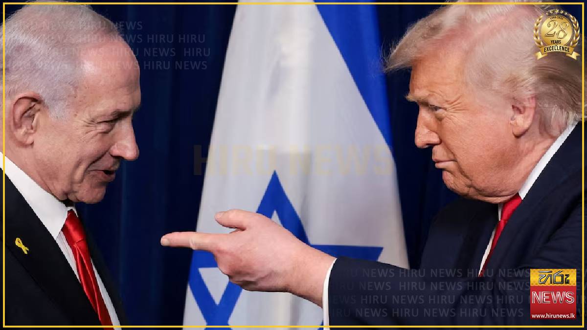 Trump's irritation with Netanyahu highlights strains as leaders meet