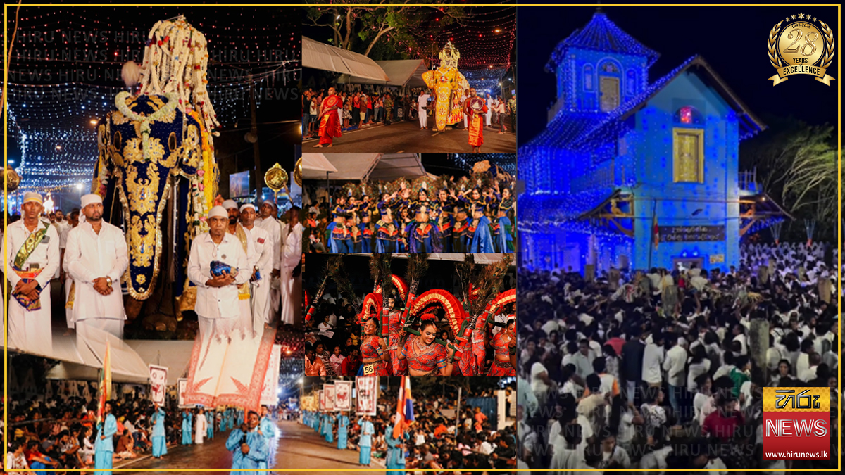 දෙවිනුවර ශ්‍රී විෂ්ණු මහා දේවාලයේ ‘රන්දෝලි මහ පෙරහර’ අද රාත්‍රියේ