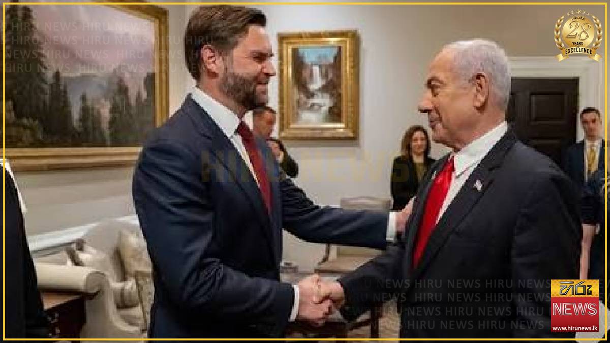 Netanyahu meets Vance amid tensions over Iran negotiations