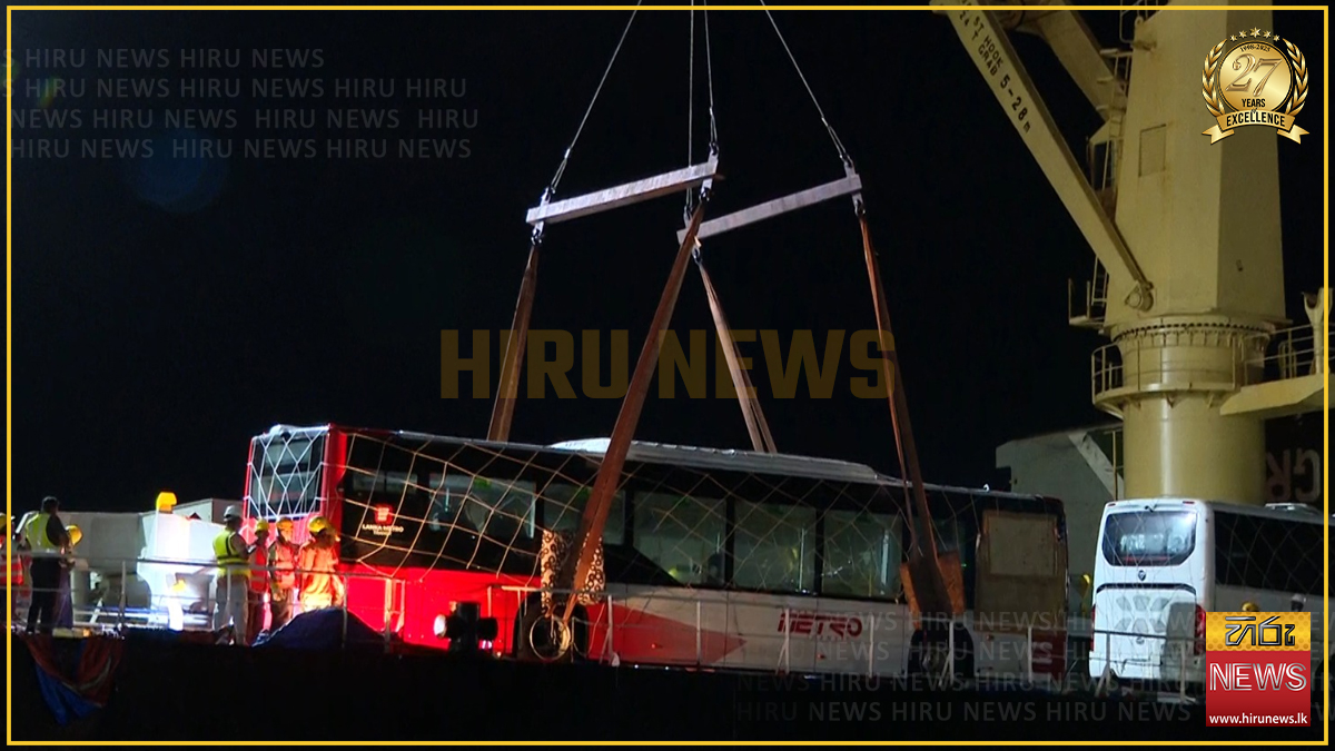 නව මෙට්‍රෝ බස් රථ 104 දිවයිනට ළඟා වෙයි