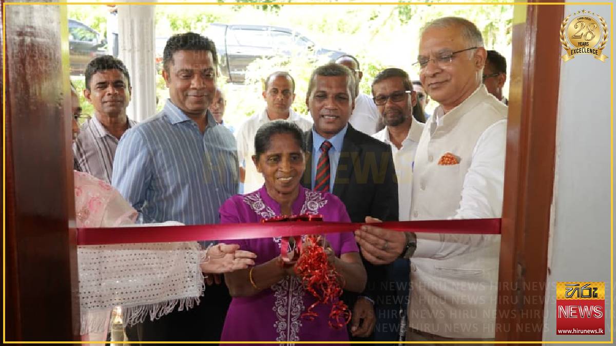 Two new villages built under India grant handed over