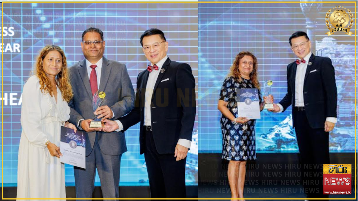 Siddhalepa Ayurveda products and health resort win GlobalHealth awards