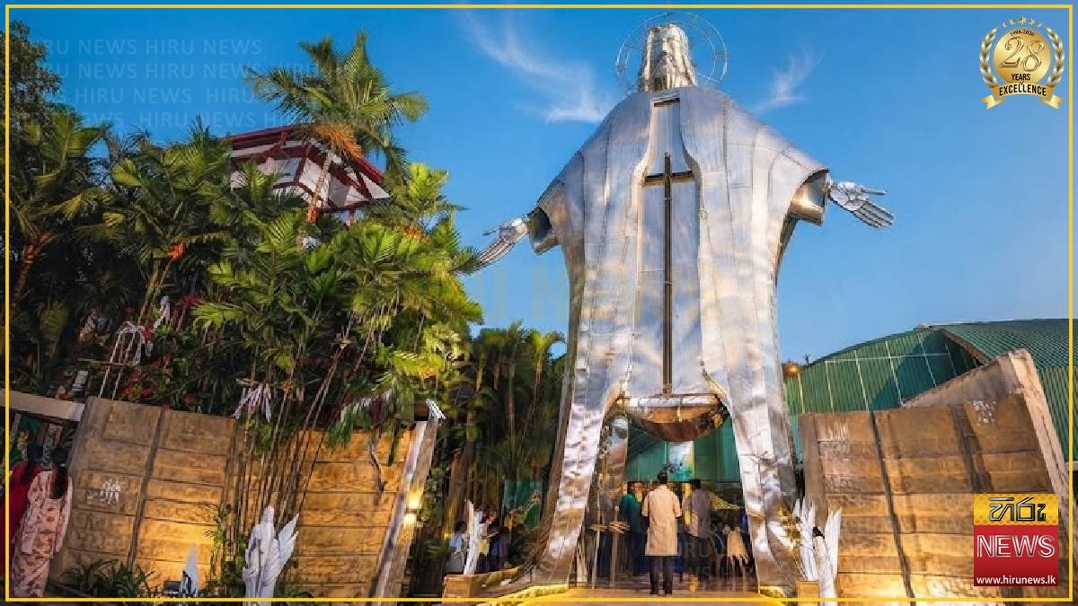 Sri Lanka's largest Christ statue unveiled in Seeduwa with immense blessings