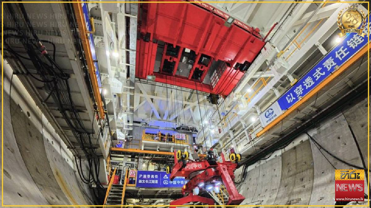China's mega tunnelling machine completes Yangtze River underwater tunnel breakthrough