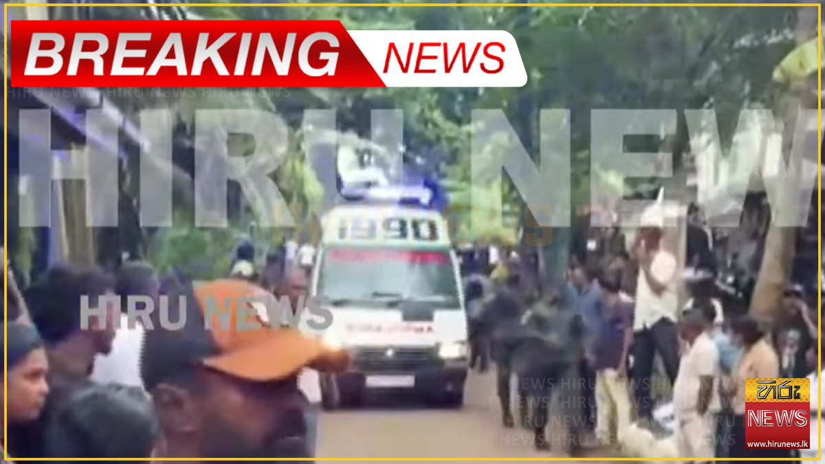 මහර බන්ධනාගාරයේ සිද්ධියෙන් තුවාල ලැබූ බව කියන රැඳවියන් 04 දෙනෙකු රාගම රෝහලට