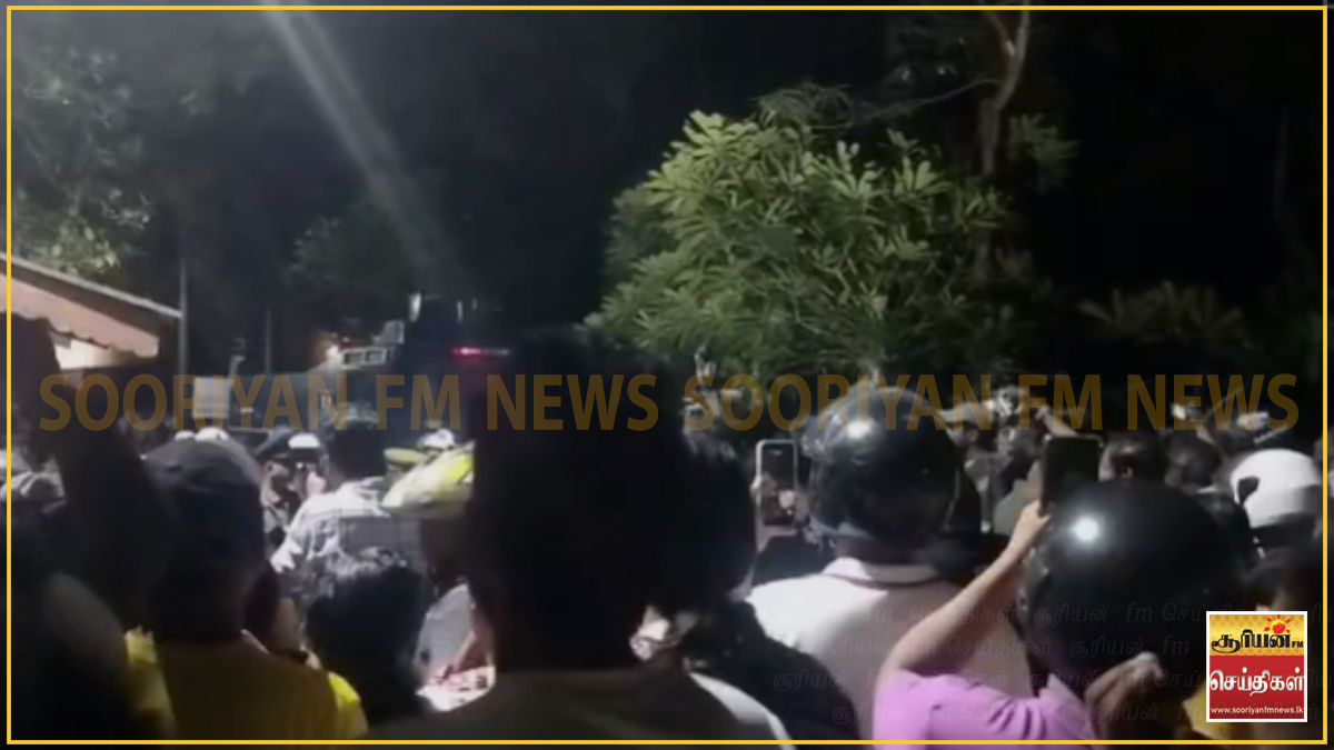   மஹர சிறைச்சாலை வளாகத்திற்கு வெளியே அமைதியின்மை