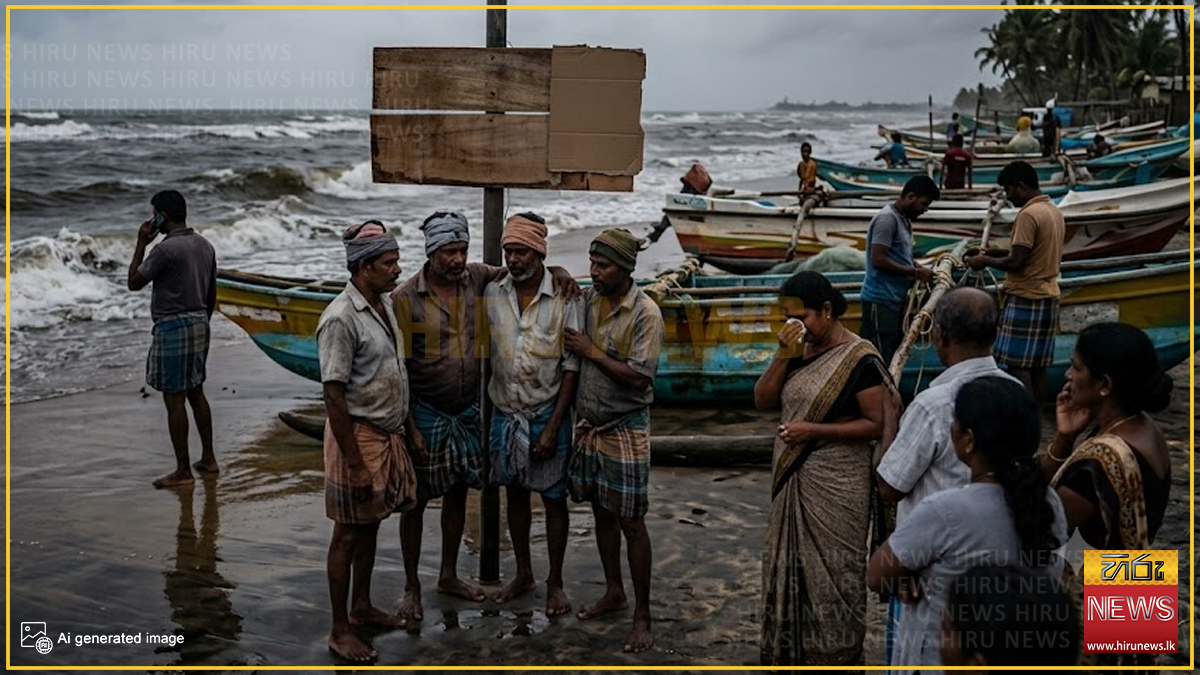 අයහපත් කාලගුණයෙන් මියගිය ධීවරයින්ගේ සංඛ්‍යාව 05 දක්වා ඉහළට