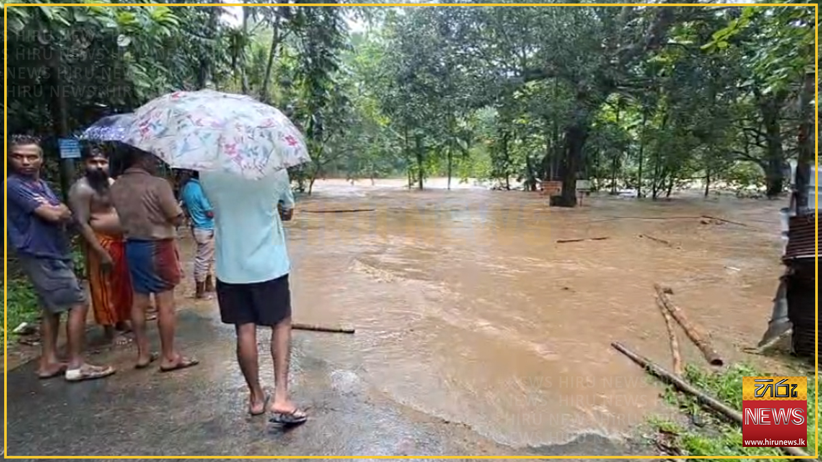 යටියන්තොට - බුලත්කොහුපිටිය මාර්ගයේ ගමනාගමනය සම්පූර්ණයෙන්ම ඇනහිටී