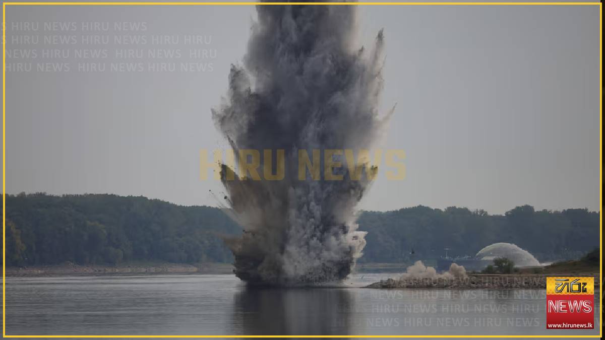 Romania blasts rocks to protect nuclear plant cooling supply